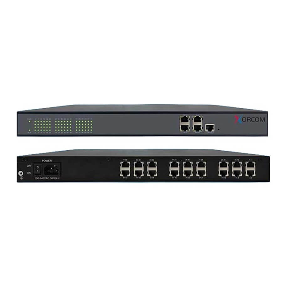   High Density (HD) FXS VoIP Gateway XORCOM GW0072S-45